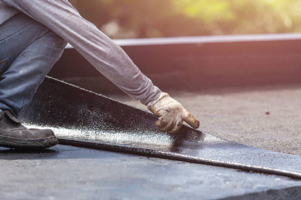 Professional Crawl Space Encapsulation technician working in Oconomowoc, WI